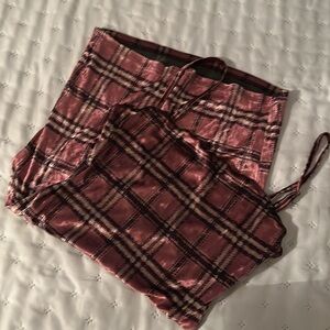 Plaid mini dress